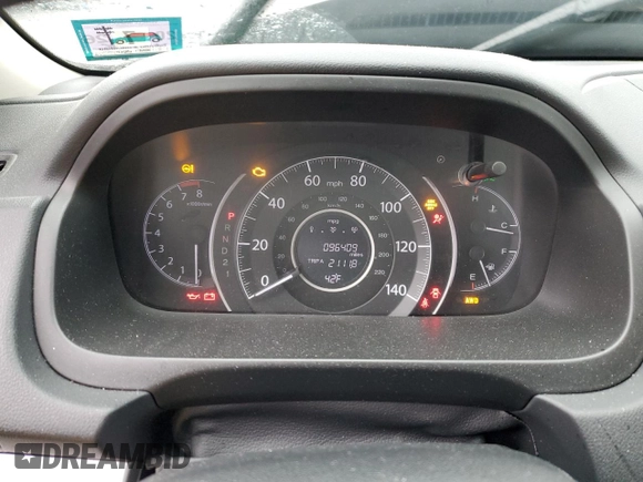2014 Honda CR-V EX with VIN 2HKRM4H55EH668809, listed as a Copart auction lot 52352685 with 96,409 mi miles and Salvage Title. Bid and sale history available at carsss.com. Image 9.
