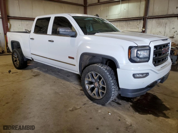 2016 GMC Sierra 1500 SLT with VIN 3GTU2NEC1GG295210, listed as a Copart auction lot 46479015 with 225,427 mi miles and Salvage Title. Bid and sale history available at carsss.com. Image 4.