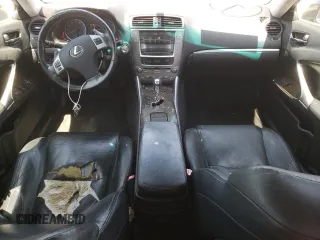 2011 Lexus IS 250 with VIN JTHBF5C29B5134639, listed as a Copart auction lot 52558875 with 265,102 mi miles and Salvage Title. Bid and sale history available at DreamBid. Image 8.