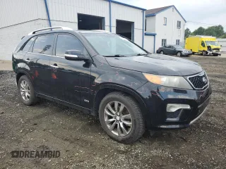 2012 Kia Sorento SX with VIN 5XYKWDA2XCG306782, listed as a Copart auction lot 65626604 with 137,060 mi miles and Salvage Title. Bid and sale history available at carsss.com. Image 4.