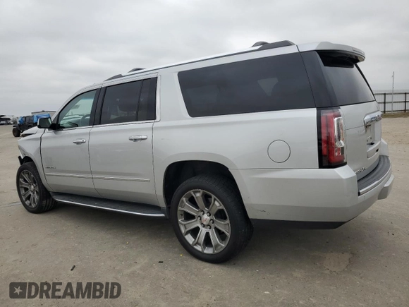 2017 GMC Yukon XL Denali with VIN 1GKS2HKJ8HR222286, listed as a Copart auction lot 46079885 with 84,243 mi miles and Salvage Title. Bid and sale history available at carsss.com. Image 2.