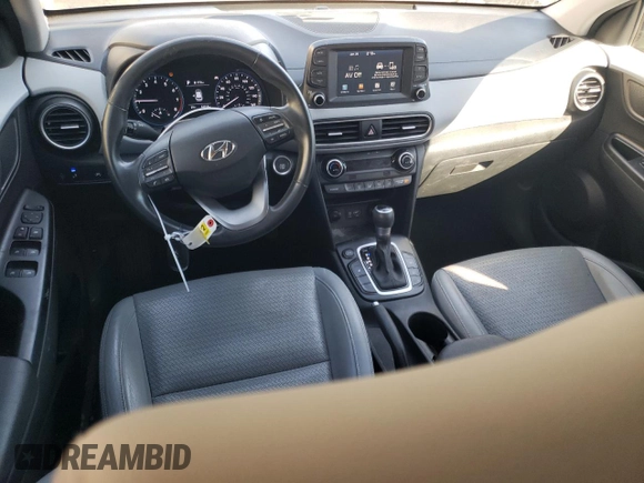 2019 Hyundai Kona Limited with VIN KM8K33A53KU363475, listed as a Copart auction lot 42014605 with 54,968 mi miles and Salvage Title. Bid and sale history available at carsss.com. Image 8.