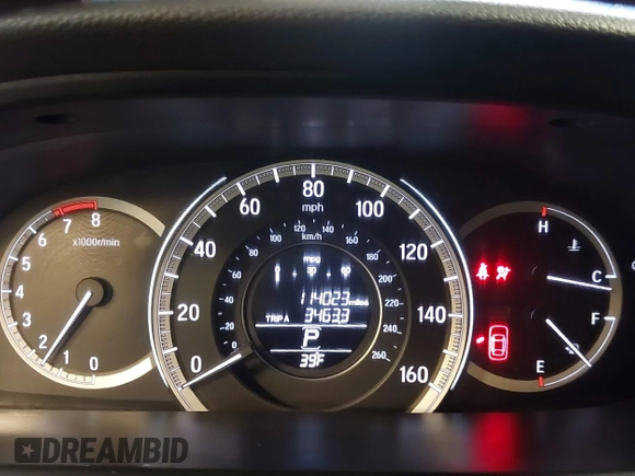 2016 Honda Accord LX with VIN 1HGCR2F30GA179260, listed as a IAAI auction lot 41662887 with 114,023 mi miles and . Bid and sale history available at DreamBid. Image 7.