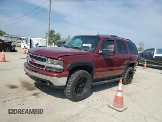 2003 Chevrolet Tahoe LT z VIN 1GNEK13ZX3J146170, wystawiony jako Copart lot #72174064 z przebiegiem Nie podano mil oraz Szkoda całkowita • Salvage title. Historia ofert i sprzedaży dostępna na DreamBid. Obrazek 1.