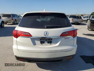 2015 Acura RDX Tech Pkg with VIN 5J8TB3H57FL014060, listed as a Copart auction lot 47317745 with 118,036 mi miles and Salvage Title. Bid and sale history available at carsss.com. Image 6.
