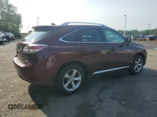 2015 Lexus RX 350 with VIN 2T2BK1BA4FC253122, listed as a Copart auction lot 60499695 with 161,686 mi miles and Salvage title. Bid and sale history available at DreamBid. Image 3.