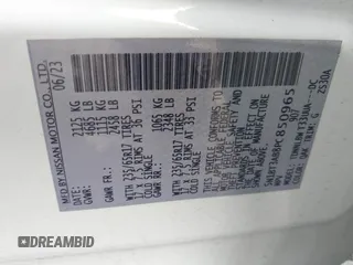 2023 Nissan Rogue S z VIN 5N1BT3AB8PC850965, wystawiony jako IAAI lot #42242674 z przebiegiem 34 280 mil mil oraz . Historia ofert i sprzedaży dostępna na DreamBid. Obrazek 9.