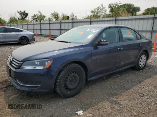 2013 Volkswagen Passat S with VIN 1VWAP7A31DC078273, listed as a Copart auction lot 55610515 with Not provided miles and Salvage title. Bid and sale history available at DreamBid. Image 1.