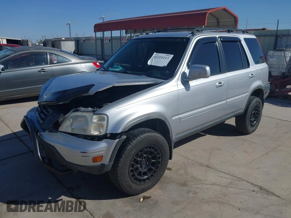 2001 Honda CR-V SE with VIN JHLRD18761S016327, listed as a IAAI auction lot 41224113 with 180,368 mi miles. Bid and sale history available at carsss.com. Image 17.