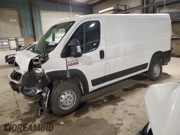 2020 Ram ProMaster Cargo with VIN 3C6TRVAG0LE134912, listed as a Copart auction lot 87543015 with Not Provided miles and Salvage Title. Bid and sale history available at DreamBid. Image 1.