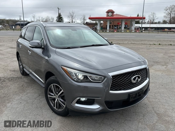 2016 Infiniti QX60 with VIN 5N1AL0MM8GC528432, listed as a Copart auction lot 56348655 with 134,122 mi miles and Clean Title. Bid and sale history available at DreamBid. Image 1.