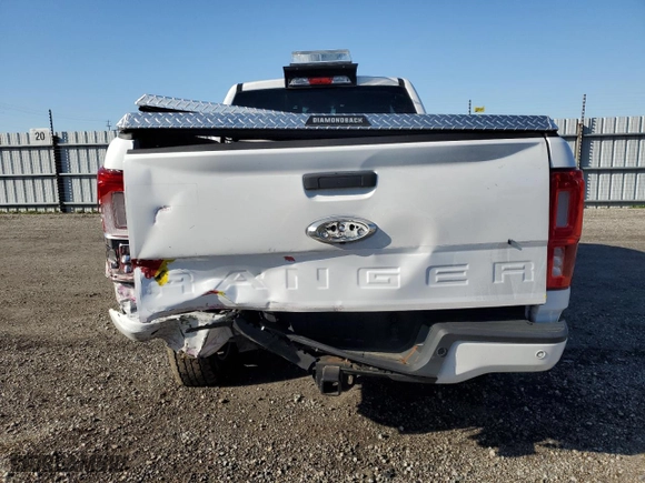 2022 Ford Ranger XL with VIN 1FTER1FH4NLD45357, listed as a Copart auction lot 43164425 with 30,773 mi miles and Salvage Title. Bid and sale history available at carsss.com. Image 6.