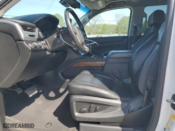 2020 Chevrolet Suburban Premier with VIN 1GNSKJKC0LR151444, listed as a Copart auction lot 52521975 with 90,517 mi miles and Salvage Title. Bid and sale history available at carsss.com. Image 7.