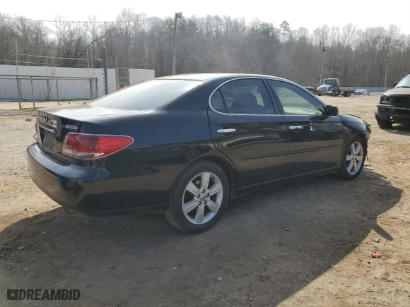 2005 Lexus ES 330 with VIN JTHBA30G350024450, listed as a Copart auction lot 49350545 with 177,961 mi miles and Salvage Title. Bid and sale history available at carsss.com. Image 3.