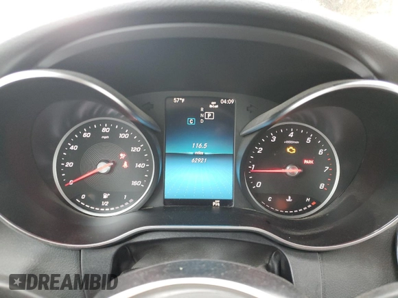 2019 Mercedes-Benz C 300 with VIN WDDWK8DB7KF927498, listed as a Copart auction lot 43358555 with 62,921 mi miles and Salvage Title. Bid and sale history available at carsss.com. Image 9.