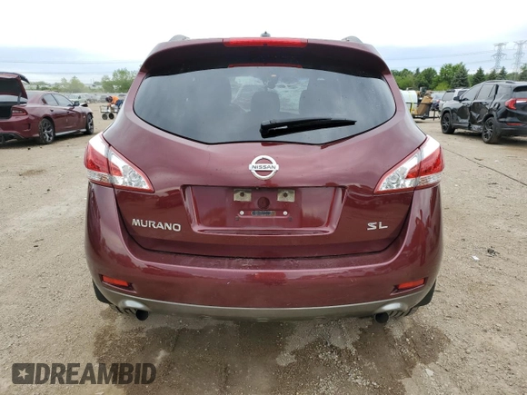 2011 Nissan Murano SL z VIN JN8AZ1MUXBW051152, wystawiony jako Copart lot #58340145 z przebiegiem 132 836 mil mil oraz Szkoda całkowita • Salvage title. Historia ofert i sprzedaży dostępna na DreamBid. Obrazek 6.
