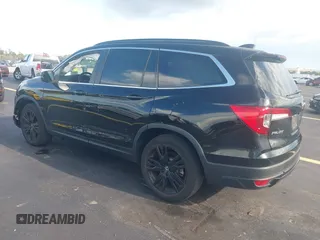 2022 Honda Pilot Special Edition with VIN 5FNYF5H25NB026414, listed as a IAAI auction lot 42590493 with 26,600 mi miles and . Bid and sale history available at DreamBid. Image 3.