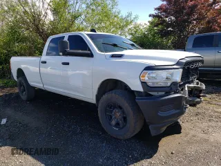 2021 Ram 3500 Tradesman with VIN 3C63R3GL2MG549275, listed as a Copart auction lot 52675934 with 0 mi miles and Salvage Title. Bid and sale history available at carsss.com. Image 4.