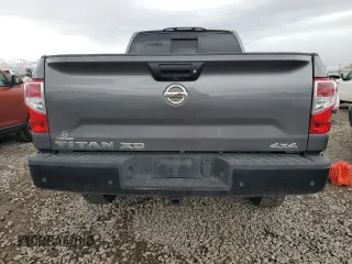 2021 Nissan Titan XD SV with VIN 1N6AA1FA7MN535646, listed as a Copart auction lot 83409614 with 56,211 mi miles and Salvage Title. Bid and sale history available at carsss.com. Image 6.