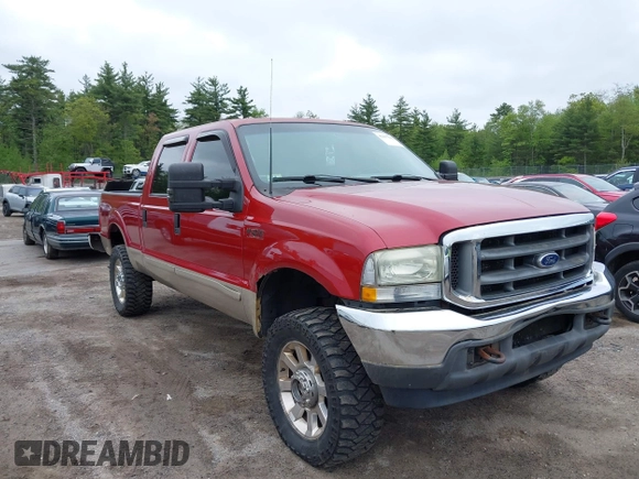 2002 Ford F-250 XL с VIN 1FTNW21F32EA49394, выставлен на аукционе IAAI как лот 42297292 с пробегом 253 885 миль миль и . История ставок и продаж доступна на DreamBid. Изображение 1.