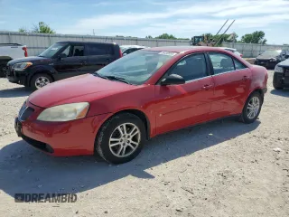 2006 Pontiac G6 6-Cyl z VIN 1G2ZG558264158005, wystawiony jako Copart lot #56489555 z przebiegiem 237 358 mil mil oraz Szkoda całkowita • Salvage title. Historia ofert i sprzedaży dostępna na DreamBid. Obrazek 1.