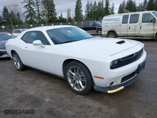 2022 Dodge Challenger GT with VIN 2C3CDZKGXNH185827, listed as a IAAI auction lot 41759559 with 49,175 mi miles. Bid and sale history available at carsss.com. Image 1.