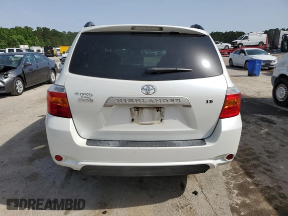 2009 Toyota Highlander with VIN JTEDS41AX92092841, listed as a Copart auction lot 57097315 with 145,089 mi miles and Salvage title. Bid and sale history available at DreamBid. Image 6.