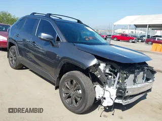2024 Toyota RAV4 Hybrid XLE Premium with VIN 2T3B6RFV5RW058841, listed as a IAAI auction lot 41992425 with 22,073 mi miles and . Bid and sale history available at DreamBid. Image 1.