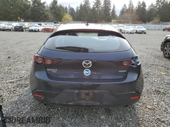 2019 Mazda Mazda3 Hatchback w/Premium Pkg with VIN JM1BPBNM1K1144391, listed as a Copart auction lot 48247493 with 33,407 mi miles. Bid and sale history available at carsss.com. Image 6.