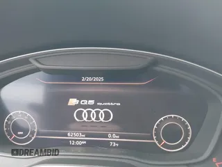 2018 Audi SQ5 Prestige with VIN WA1C4AFYXJ2098314, listed as a IAAI auction lot 41654163 with 62,503 mi miles and . Bid and sale history available at DreamBid. Image 7.