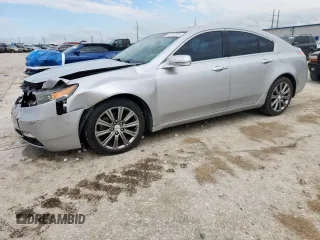 2013 Acura TL Technology z VIN 19UUA8F58DA005318, wystawiony jako Copart lot #58744365 z przebiegiem 109 567 mil mil oraz Szkoda całkowita • Salvage title. Historia ofert i sprzedaży dostępna na DreamBid. Obrazek 1.