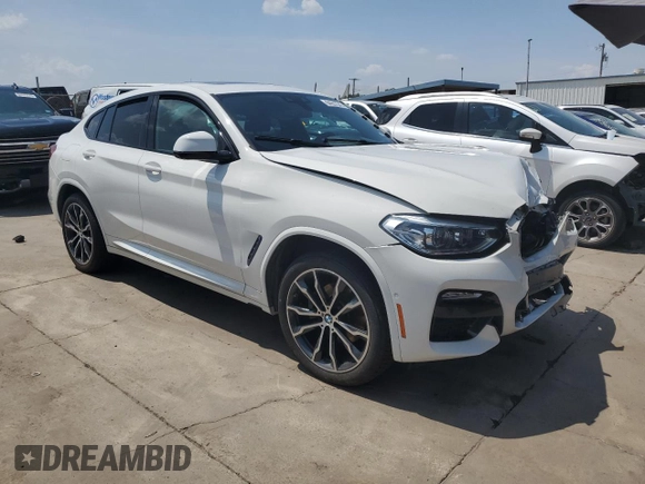2019 BMW X4 xDrive30i with VIN 5UXUJ3C55KLG55569, listed as a Copart auction lot 64912343 with 0 mi miles. Bid and sale history available at carsss.com. Image 4.