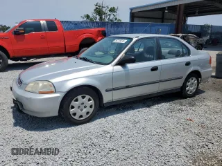 1998 Honda Civic LX z VIN 2HGEJ6675WH539407, wystawiony jako Copart lot #56715815 z przebiegiem 90 882 mil mil oraz Szkoda całkowita • Salvage title. Historia ofert i sprzedaży dostępna na DreamBid. Obrazek 1.