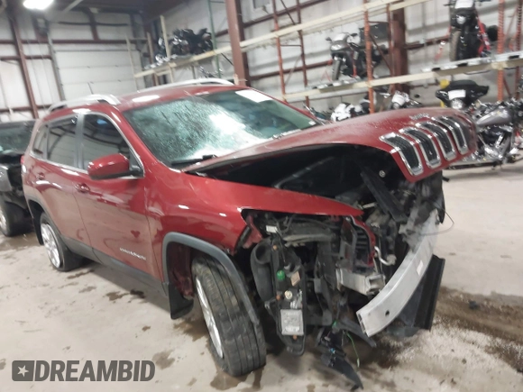 2017 Jeep Cherokee Latitude with VIN 1C4PJMCS9HW546630, listed as a IAAI auction lot 41577993 with 126,425 mi miles and . Bid and sale history available at DreamBid. Image 1.