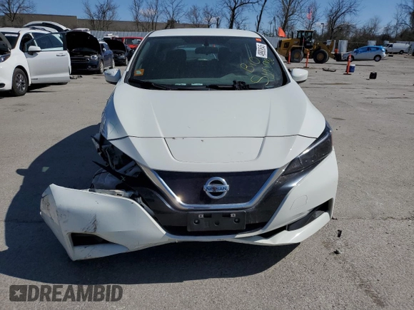 2018 Nissan LEAF S with VIN 1N4AZ1CP7JC302805, listed as a Copart auction lot 49909545 with 68,843 mi miles and Salvage Title. Bid and sale history available at DreamBid. Image 5.