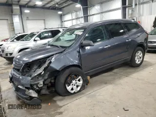 2013 Chevrolet Traverse LS with VIN 1GNKVFKD4DJ264455, listed as a Copart auction lot 89348575 with 178,947 mi miles and Salvage Title. Bid and sale history available at DreamBid. Image 1.