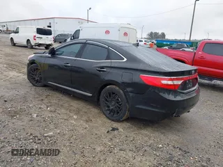 2017 Hyundai Azera Limited with VIN KMHFH4JGXHA590988, listed as a IAAI auction lot 41615025 with 100,751 mi miles and . Bid and sale history available at DreamBid. Image 3.