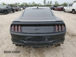 2022 Ford Mustang GT with VIN 1FA6P8CF2N5133041, listed as a Copart auction lot 50469125 with 18,777 mi miles and Salvage Title. Bid and sale history available at carsss.com. Image 6.