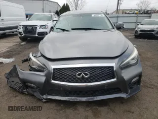 2016 Infiniti Q50 Red Sport 400 с VIN JN1FV7AR7GM450381, выставлен на аукционе Copart как лот 49452785 с пробегом 81 697 миль миль и Списание • Salvage title. История ставок и продаж доступна на DreamBid. Изображение 5.