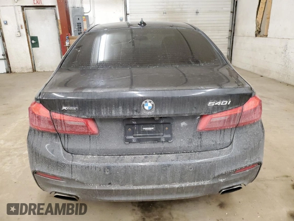 2020 BMW 5 Series 540i xDrive with VIN WBAJS3C07LWW68016, listed as a Copart auction lot 84332374 with Not provided miles and Salvage title. Bid and sale history available at DreamBid. Image 6.
