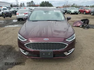 2017 Ford Fusion Titanium with VIN 3FA6P0D97HR160697, listed as a Copart auction lot 52299455 with 90,786 mi miles and Salvage title. Bid and sale history available at DreamBid. Image 5.