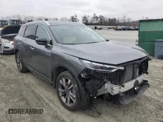 2024 Infiniti QX60 Luxe с VIN 5N1DL1FS6RC348898, выставлен на аукционе Copart как лот 42557015 с пробегом 9 910 миль миль и Списание • Salvage title. История ставок и продаж доступна на DreamBid. Изображение 4.