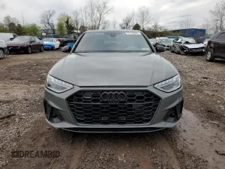 2023 Audi A4 S line Premium Plus with VIN WAUEAAF40PA012816, listed as a Copart auction lot 51128865 with 16,875 mi miles and Salvage Title. Bid and sale history available at DreamBid. Image 5.