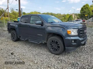 2020 GMC Canyon 4WD SLE with VIN 1GTG6CEN2L1158812, listed as a Copart auction lot 69625544 with 92,479 mi miles and Salvage Title. Bid and sale history available at carsss.com. Image 4.