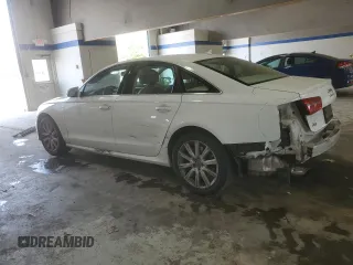 2012 Audi A6 Prestige with VIN WAUHGAFC4CN053505, listed as a Copart auction lot 54649245 with 92,328 mi miles and Salvage title. Bid and sale history available at DreamBid. Image 2.