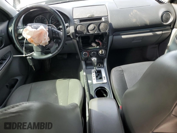 2007 Mazda 6 S Sport VE with VIN 1YVHP80D275M14923, listed as a Copart auction lot 46410194 with 159,285 mi miles and Salvage Title. Bid and sale history available at DreamBid. Image 8.