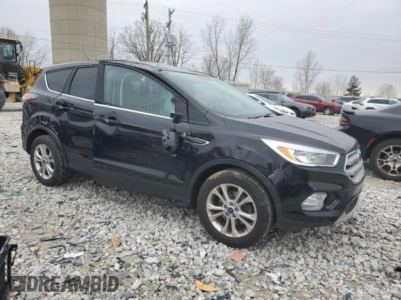2017 Ford Escape SE with VIN 1FMCU0GD8HUA79606, listed as a Copart auction lot 50763095 with 76,213 mi miles and Clean Title. Bid and sale history available at carsss.com. Image 4.