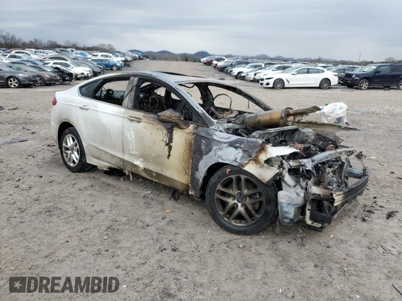 2014 Ford Fusion SE with VIN 3FA6P0H73ER281893, listed as a Copart auction lot 44240745 with Not Provided miles and Non Repairable. Bid and sale history available at DreamBid. Image 4.