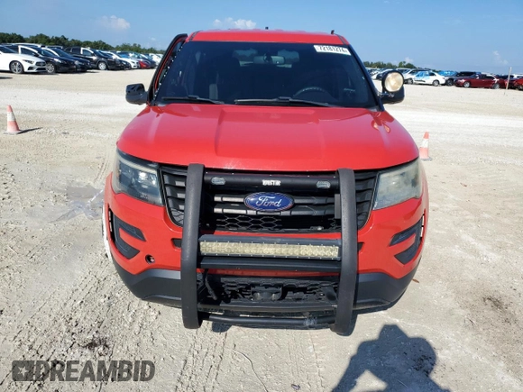 2016 Ford Utility Police Interceptor with VIN 1FM5K8AR9GGB55543, listed as a Copart auction lot 72181274 with 67,539 mi miles and Salvage Title. Bid and sale history available at carsss.com. Image 5.