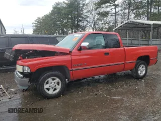 1997 Dodge 1500 z VIN 3B7HC13Z2VG824773, wystawiony jako Copart lot #43134505 z przebiegiem 144 774 mil mil oraz Szkoda całkowita • Salvage title. Historia ofert i sprzedaży dostępna na DreamBid. Obrazek 1.
